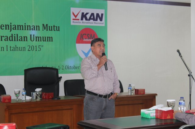 Pelatihan Asesor 1-2 Oktober 2015